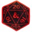 Dungeons and Dragons D20 Fleece Throw Blanket NEW